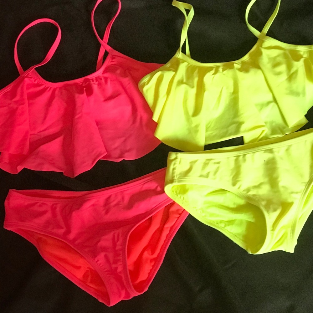 Flourescent Bikini Duo